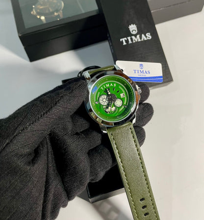 TIMAS Premium Green Edition Watch