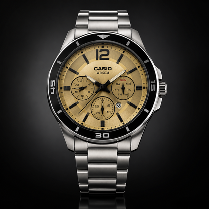 Casio Men’s Analog Watch – Timeless Style & Premium Finish