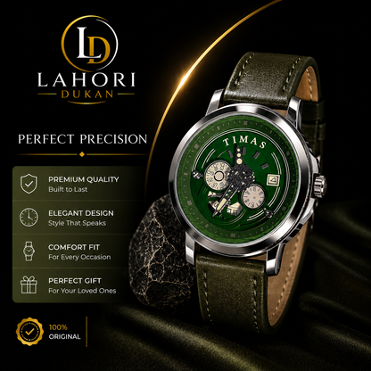 TIMAS Premium Green Edition Watch