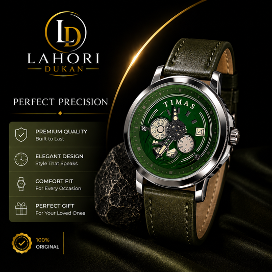 TIMAS Premium Green Edition Watch